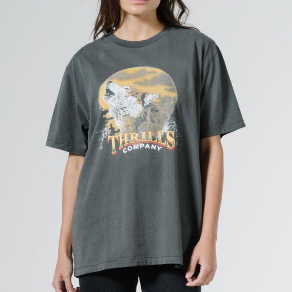 Thrills howling moon mercy tee
